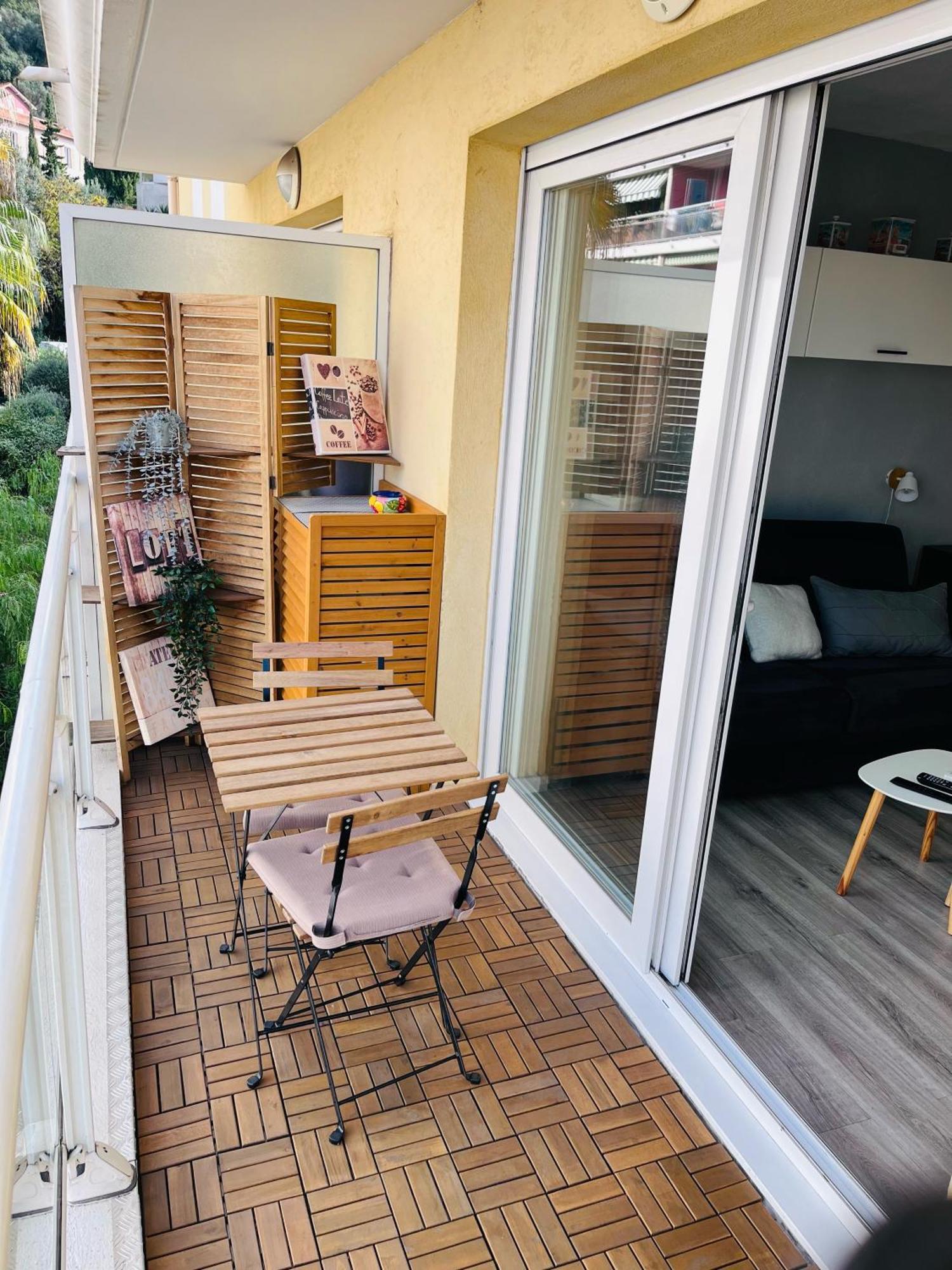 Studio Terrasse Et Parking Prive Nice Exterior foto
