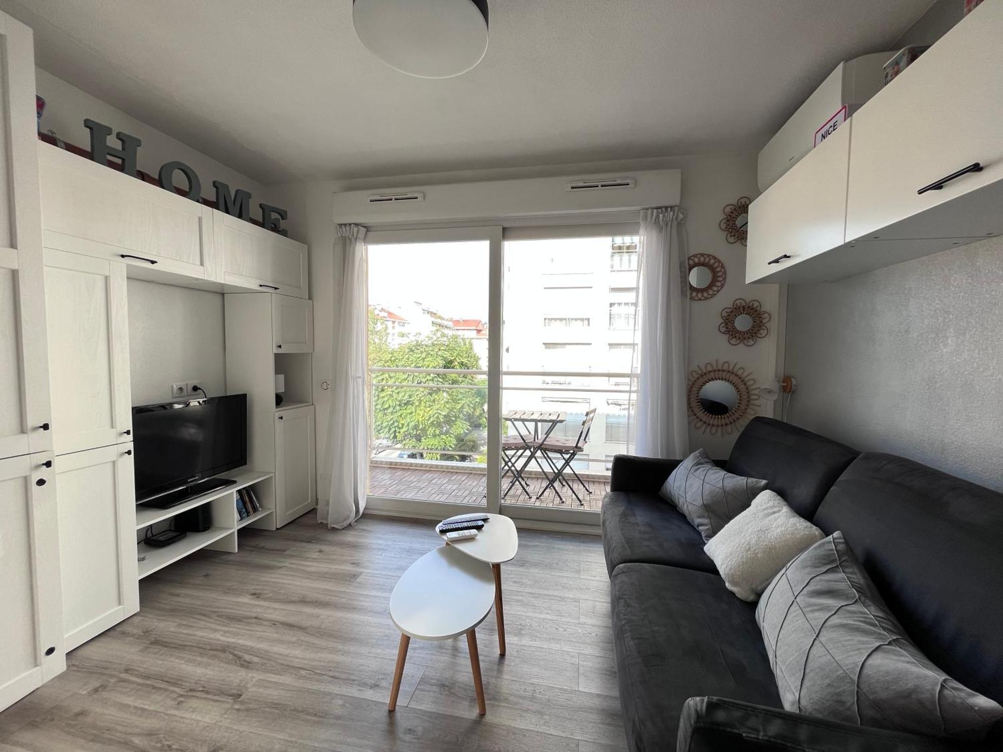 Studio Terrasse Et Parking Prive Nice Exterior foto