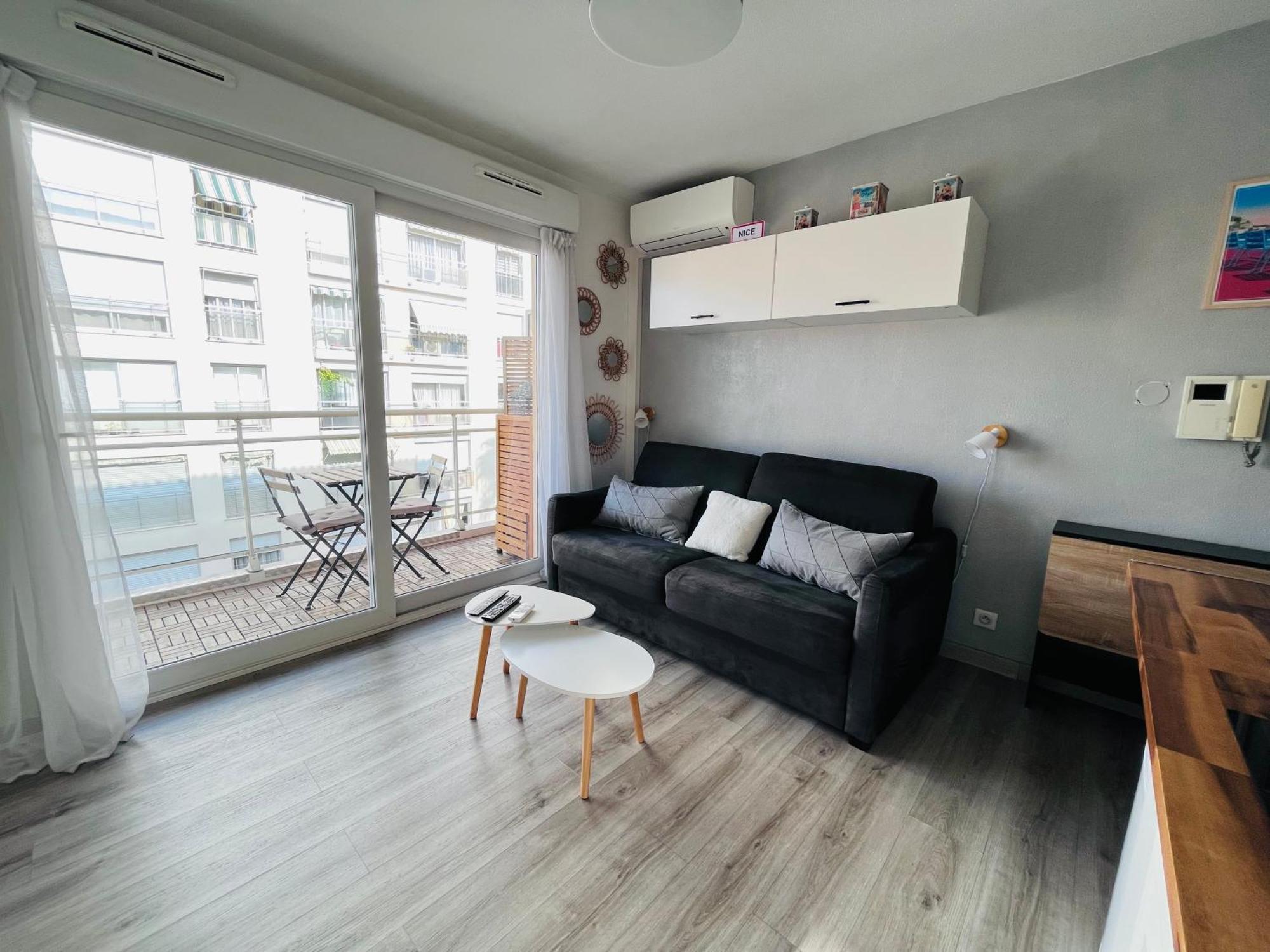 Studio Terrasse Et Parking Prive Nice Exterior foto